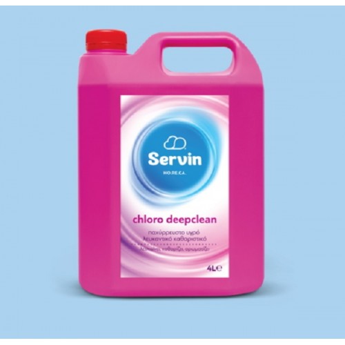 Servin Chloro DeepClean Παχύρευστη Ροζ 4lt